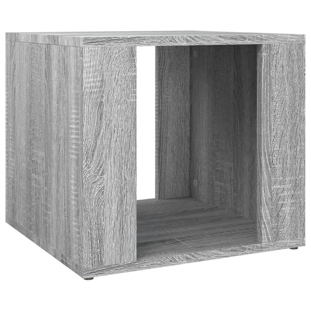 Table de chevet Sonoma gris 41x40x36 cm Bois d'ingénierie