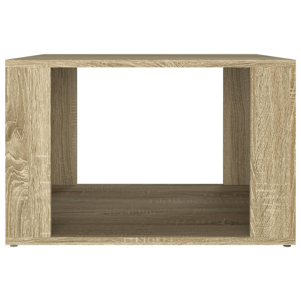 Table de chevet Chêne sonoma 57x55x36 cm Bois d'ingénierie