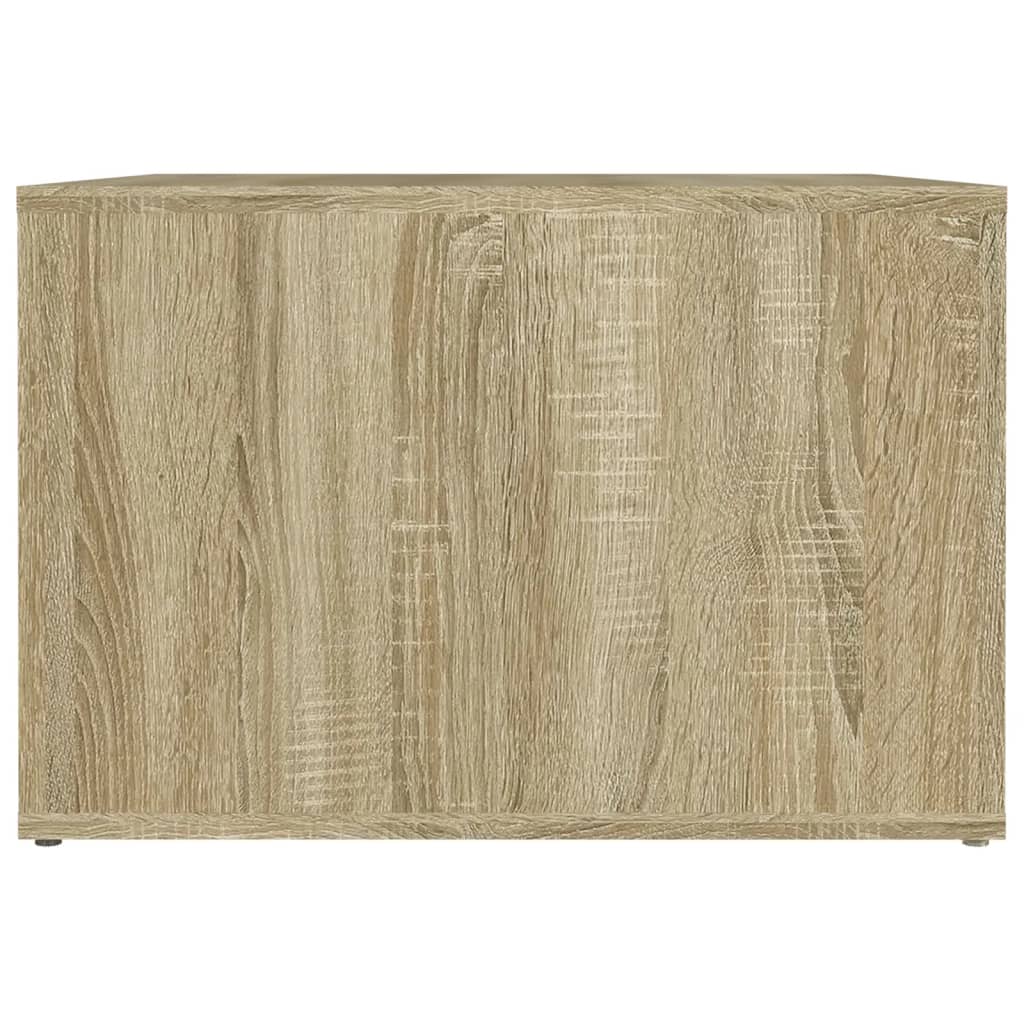 Table de chevet Chêne sonoma 57x55x36 cm Bois d'ingénierie