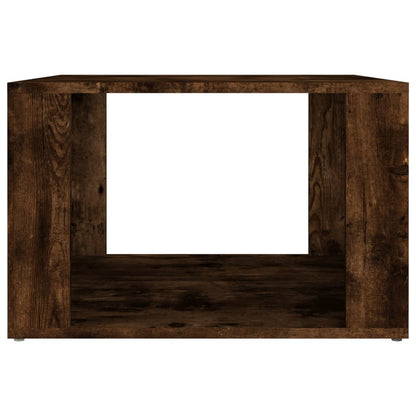 Table de chevet Chêne fumé 57x55x36 cm Bois d'ingénierie