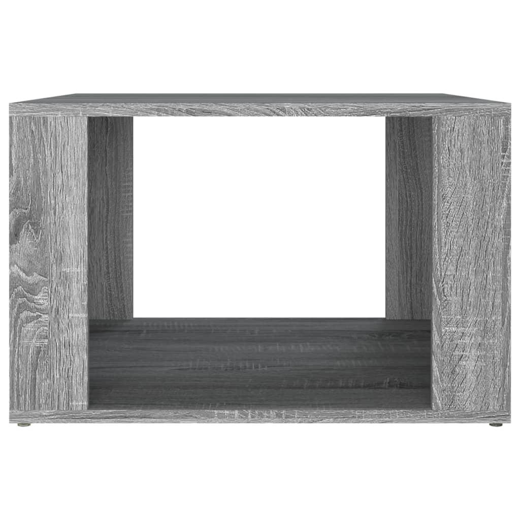 Table de chevet Sonoma gris 57x55x36 cm Bois d'ingénierie