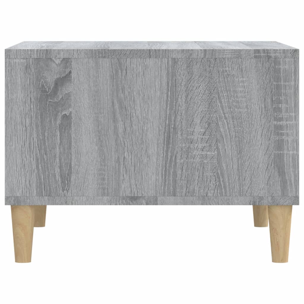 Table basse Sonoma gris 60x50x36,5 cm Bois d'ingénierie