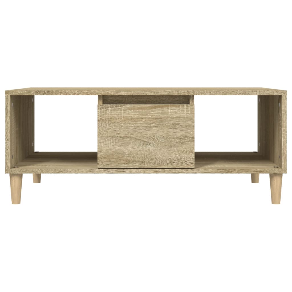 Table basse Chêne sonoma 90x50x36,5 cm Bois d'ingénierie