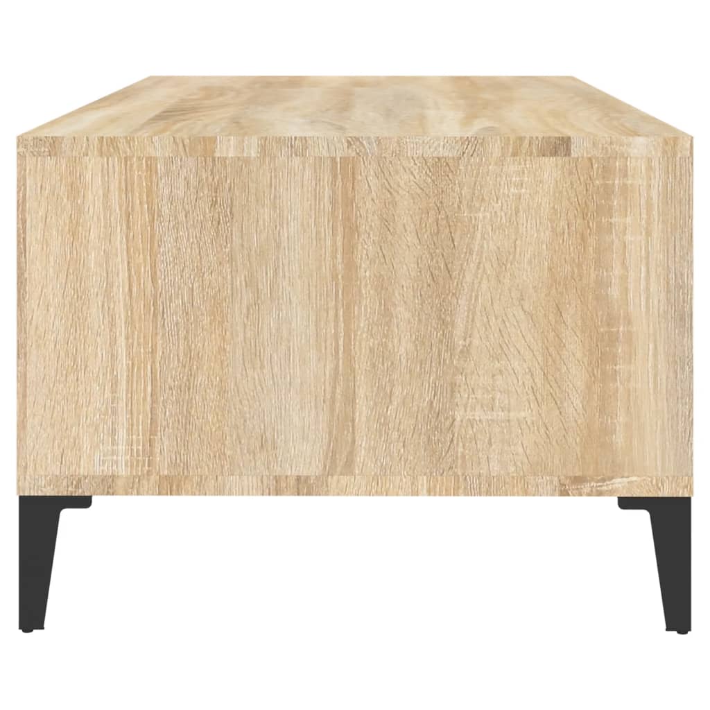 Table basse Chêne sonoma 90x50x36,5 cm Bois d'ingénierie