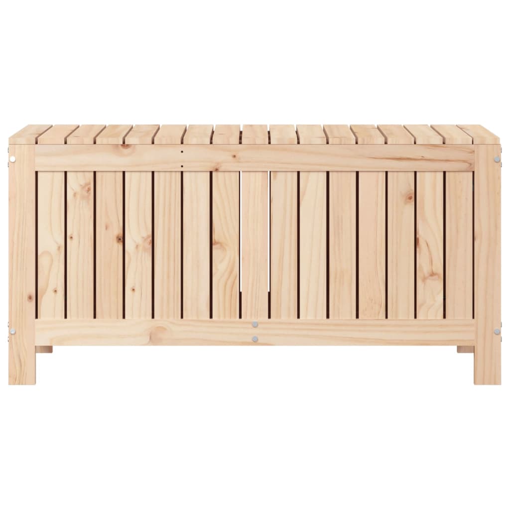 Boîte de rangement de jardin 108x42,5x54 cm Bois massif de pin