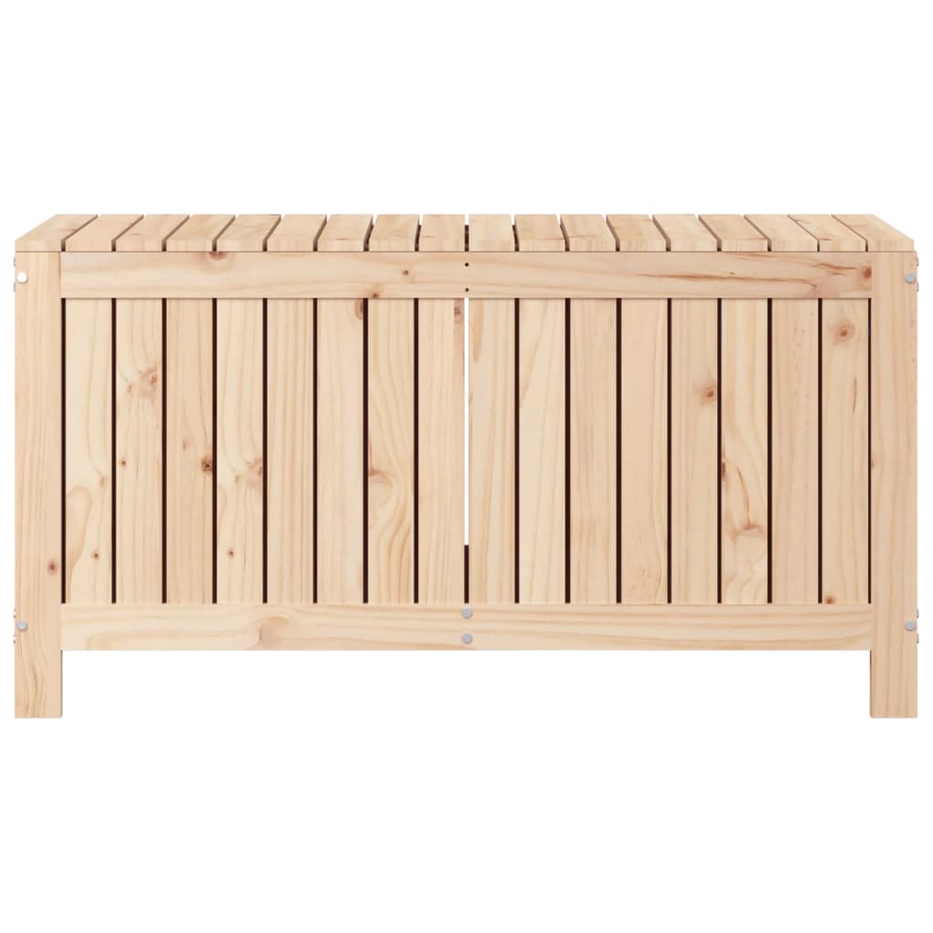 Boîte de rangement de jardin 115x49x60 cm Bois massif de pin