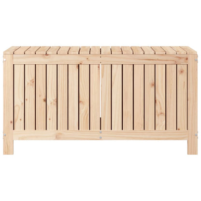 Boîte de rangement de jardin 115x49x60 cm Bois massif de pin