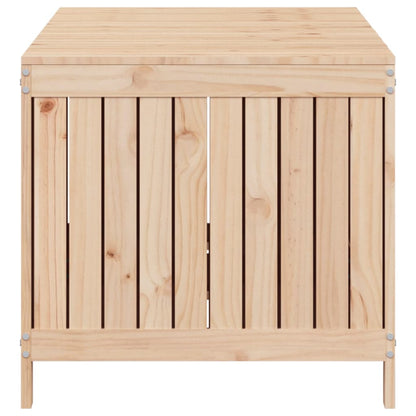 Boîte de rangement de jardin 147x68x64 cm Bois massif de pin