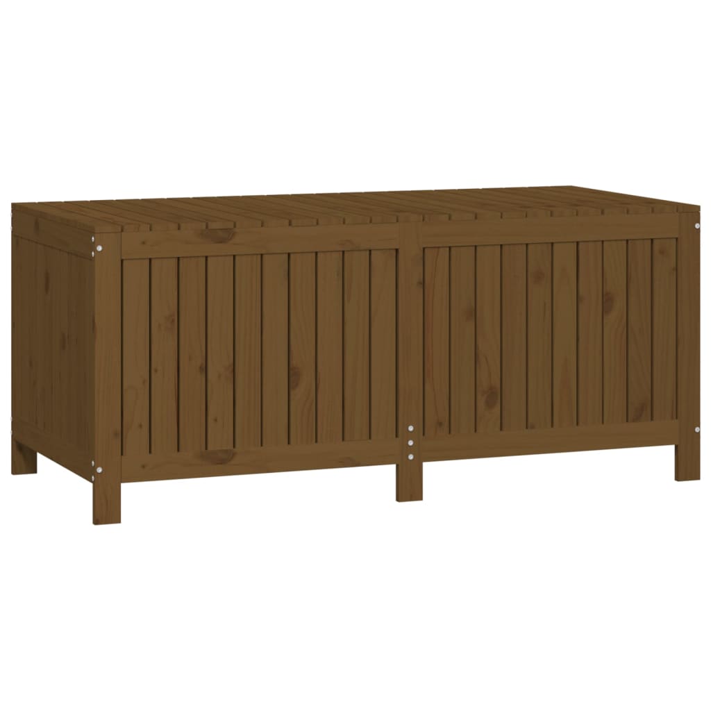 Boîte de rangement de jardin Marron miel 147x68x64 cm Bois pin