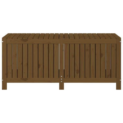 Boîte de rangement de jardin Marron miel 147x68x64 cm Bois pin