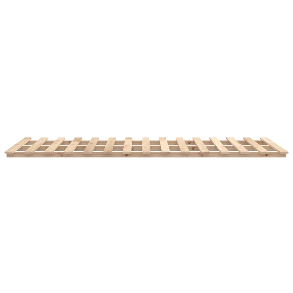 Cadre de lit sans matelas 120x190 cm bois de pin massif