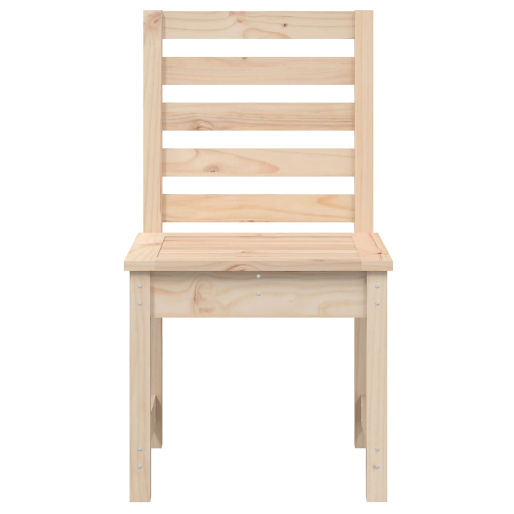 Chaises de jardin lot de 2 50x48x91,5 cm bois massif de pin