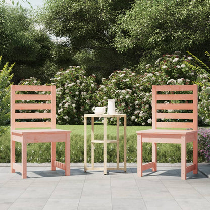 Chaises de jardin lot de 2 50x48x91,5 cm bois massif de douglas