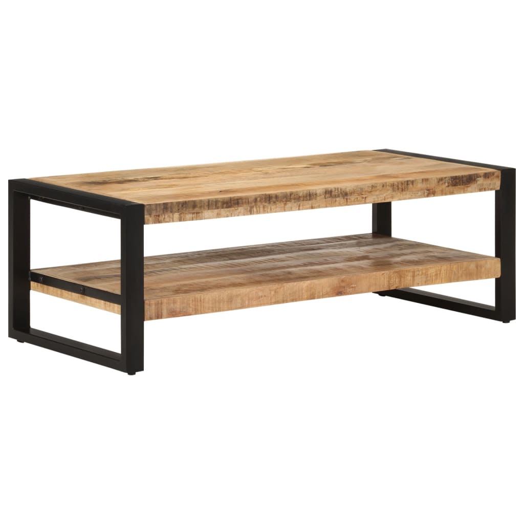 Table basse 120x55x40 cm Bois de manguier massif