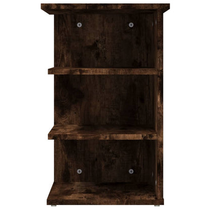 Armoire latérale Chêne fumé 35x35x55 cm Bois d'ingénierie