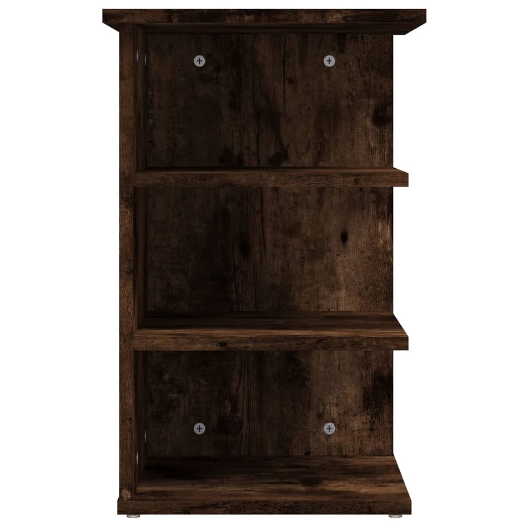 Armoire latérale Chêne fumé 35x35x55 cm Bois d'ingénierie