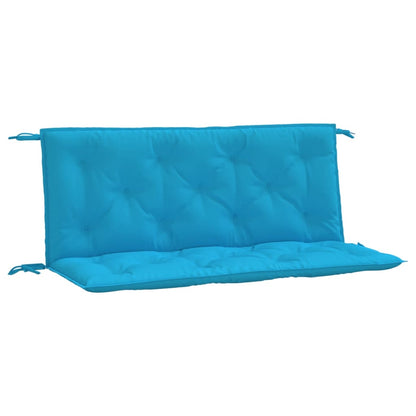 Coussins de banc de jardin lot de 2 bleu clair tissu Oxford