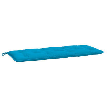 Coussins de banc de jardin lot de 2 bleu clair tissu Oxford