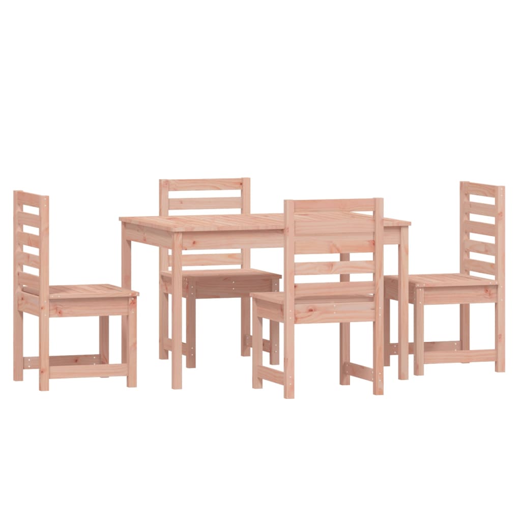 Ensemble à manger de jardin 5 pcs bois massif Douglas