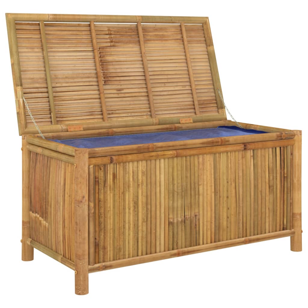 Boîte de rangement de jardin 110x52x55 cm Bambou