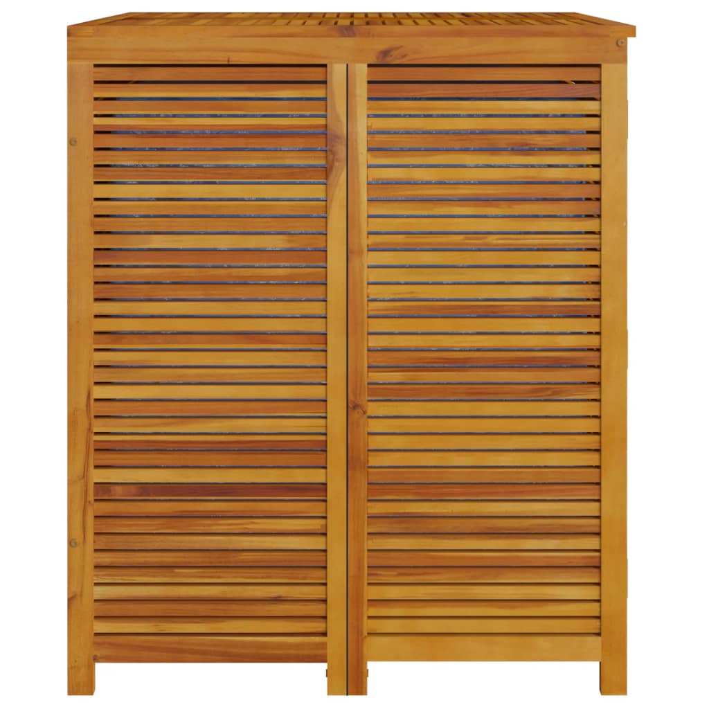 Boîte de rangement de jardin 70x87x104 cm bois massif d'acacia