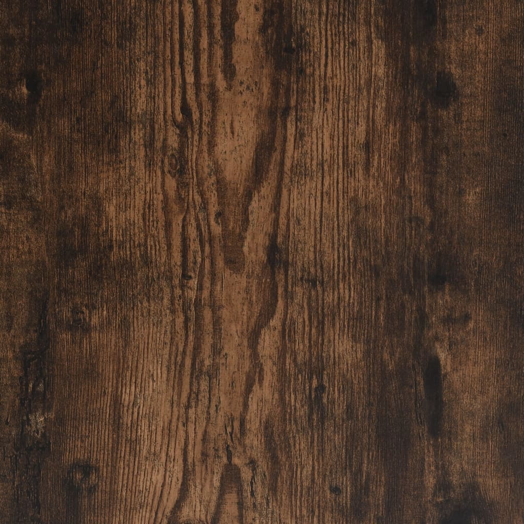 Garde-robe chêne fumé 100x50x200 cm bois d'ingénierie