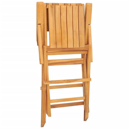 Chaises de jardin pliantes lot de 2 55x61x90cm bois massif teck