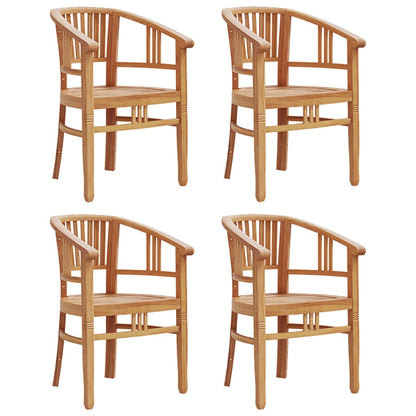 Ensemble à manger de jardin 5 pcs Bois de teck massif