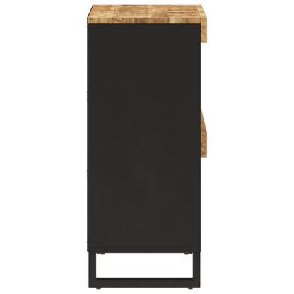 Armoire latérale 60x33x75 cm bois massif de manguier