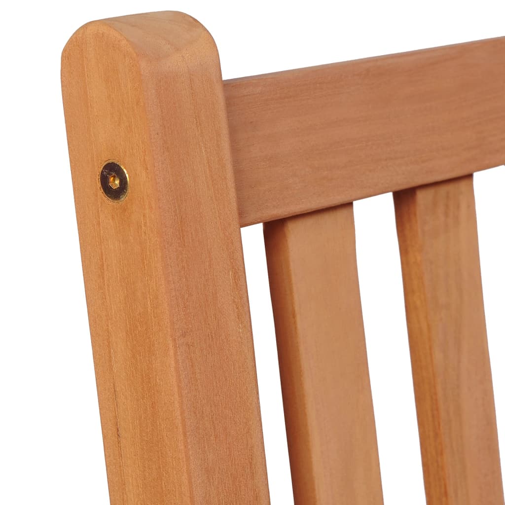 Ensemble à manger de jardin 4 pcs Bois de teck massif