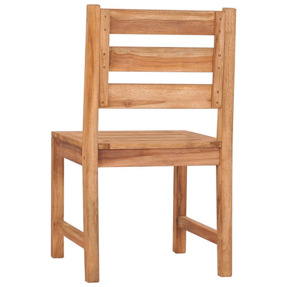 Chaises de jardin lot de 8 Bois de teck solide