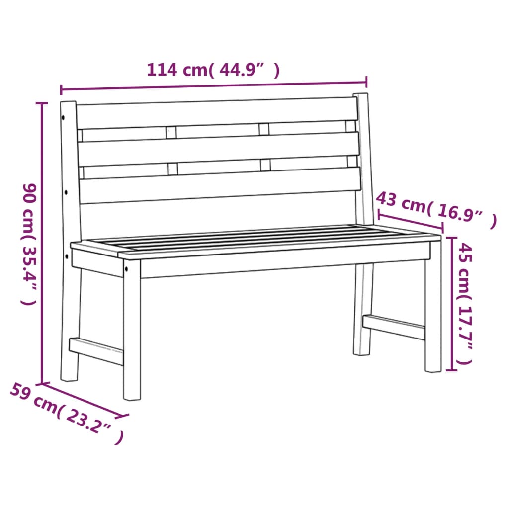 Ensemble à manger de jardin 3 pcs Bois de teck massif