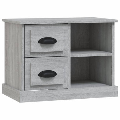 Table de chevet sonoma gris 60x35,5x45 cm