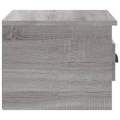 Tables de chevet murales 2 pcs sonoma gris 41,5x36x28 cm