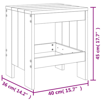 Ensemble à manger de jardin 5pcs bois massif de pin