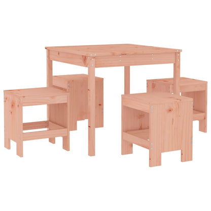 Ensemble à manger de jardin 5pcs bois massif Douglas