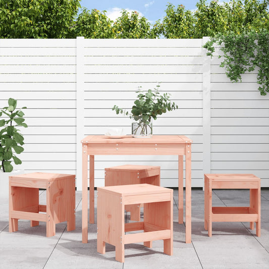 Ensemble à manger de jardin 5pcs bois massif Douglas