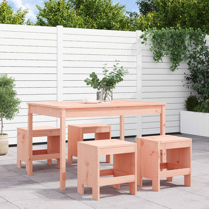 Ensemble à manger de jardin 5pcs bois massif Douglas