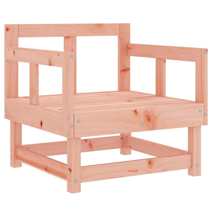 Chaises de jardin lot de 2 cm bois massif douglas