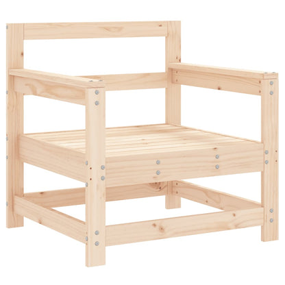 Chaises de jardin lot de 2 bois massif de pin