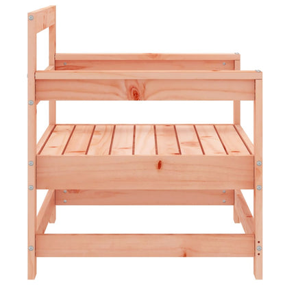 Chaises de jardin lot de 2 cm bois massif douglas