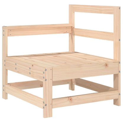 Canapés d'angle de jardin 2 pcs bois de pin massif