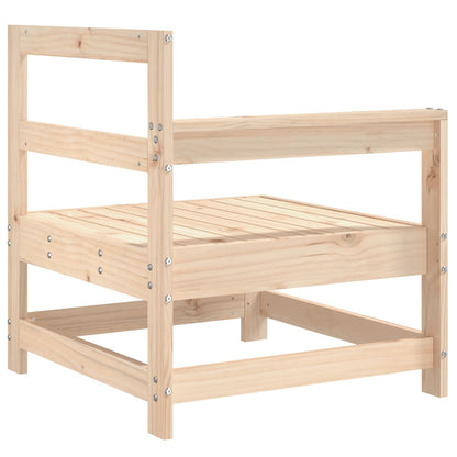 Canapés d'angle de jardin 2 pcs bois de pin massif