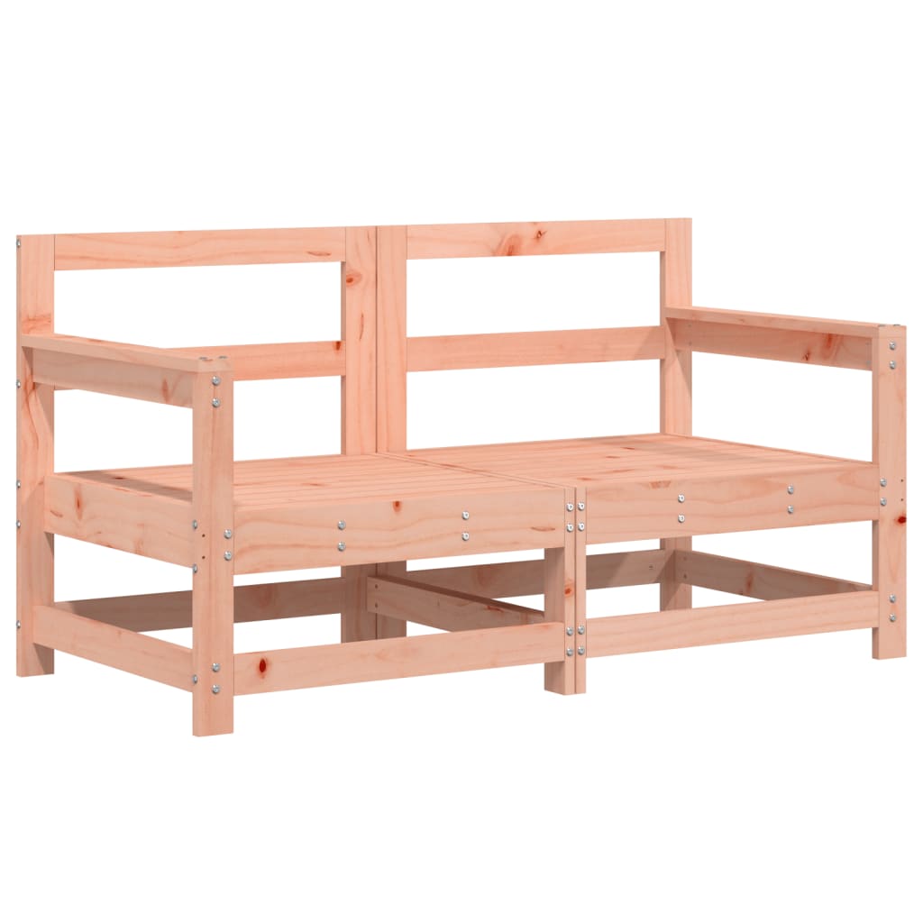 Canapés d'angle de jardin 2 pcs bois massif douglas