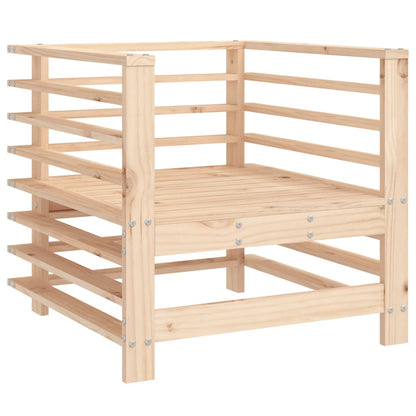 Chaises de jardin lot de 2 bois massif de pin