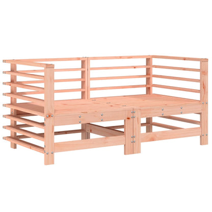 Canapés d'angle de jardin 2 pcs bois massif douglas