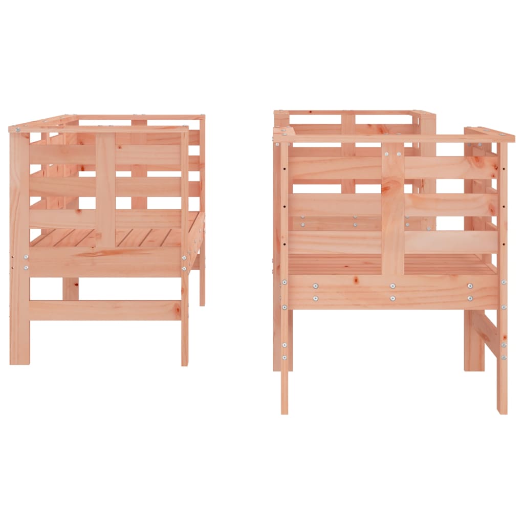 Salon de jardin 3 pcs bois massif douglas