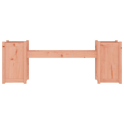 Banc avec jardinières 180x36x63 cm bois massif de douglas