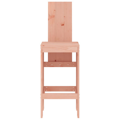 Tabourets de bar lot de 2 40x42x120 cm bois massif douglas