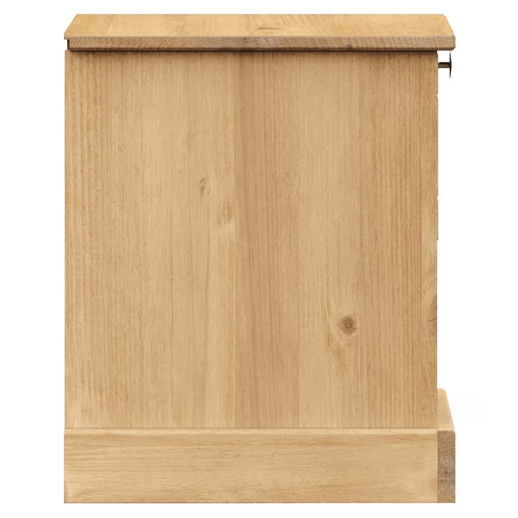 Table de chevet VIGO 42x35x42 cm bois de pin massif